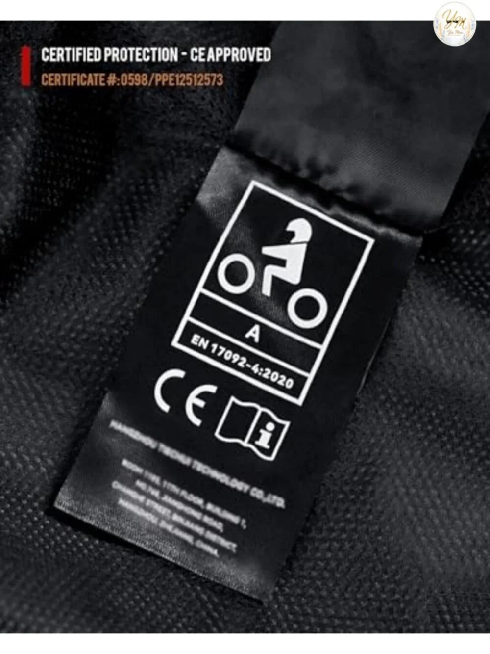 CE Approved Motorcycle Jacket for Men with ARMOR, Windproof All Season Biker